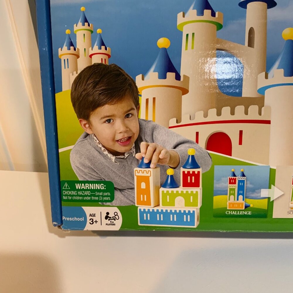 Castle Logix Educational Building Logic Game Multi Level Blocks - Picture 2 of 12